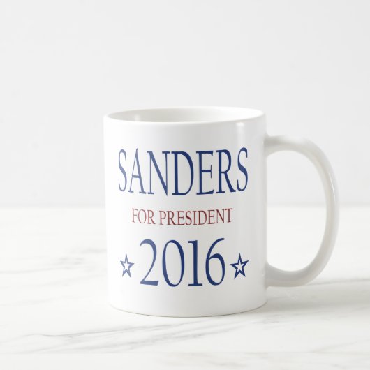 Bernie Sanders voor President 2016 Koffiemok (Rechts)