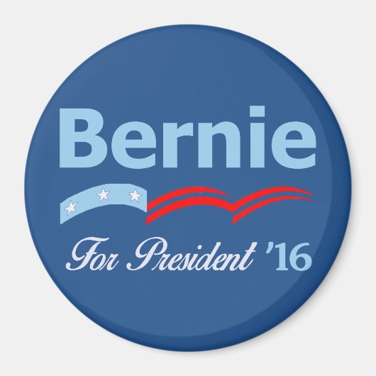 Bernie Sanders voor President 2016 Magneet (Voorkant)