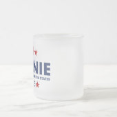 Bernie Sanders voor President 2016 Matglas Koffiemok (Center)