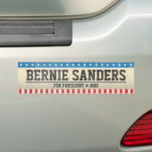 Bernie Sanders voor President 2016  ontwerp Bumpersticker (Op auto)