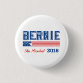 Bernie Sanders voor President 2016 Ronde Button 3,2 Cm (Voorkant)