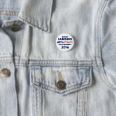 Bernie Sanders voor president 2016 Ronde Button 3,2 Cm (In situ)