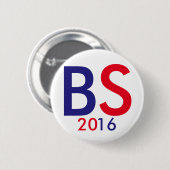 Bernie Sanders voor President 2016 Ronde Button 5,7 Cm (Voorkant /achterkant)