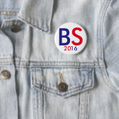 Bernie Sanders voor President 2016 Ronde Button 5,7 Cm (In situ)