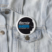 Bernie Sanders voor President 2016 Ronde Button 7,6 Cm (In situ)