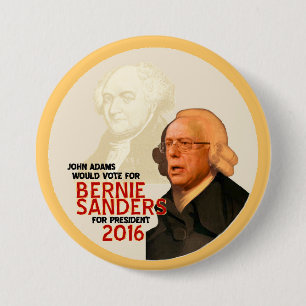 Bernie Sanders voor president 2016 Ronde Button 7,6 Cm