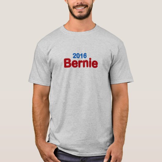 Bernie Sanders voor President 2016 T-shirt (Voorkant)