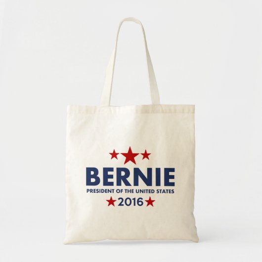 Bernie Sanders voor President 2016 Tote Bag (Voorkant)