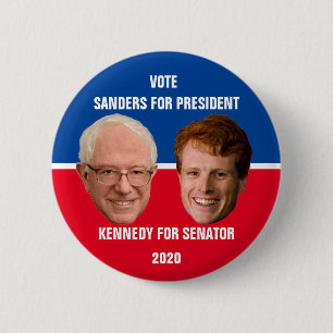 Bernie Sanders voor President 2020 Ronde Button 5,7 Cm