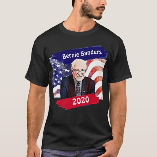 Bernie Sanders voor President 2020 T-shirt (Voorkant)