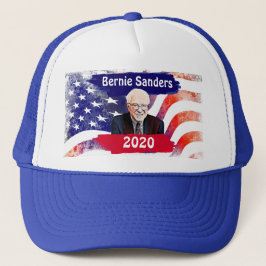 Bernie Sanders voor President 2020 Trucker Pet