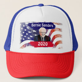 Bernie Sanders voor President 2020 Trucker Pet