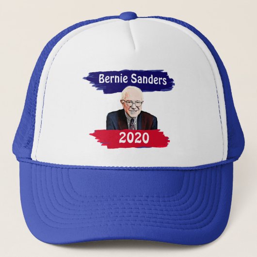 Bernie Sanders voor President 2020 Trucker Pet (Voorkant)