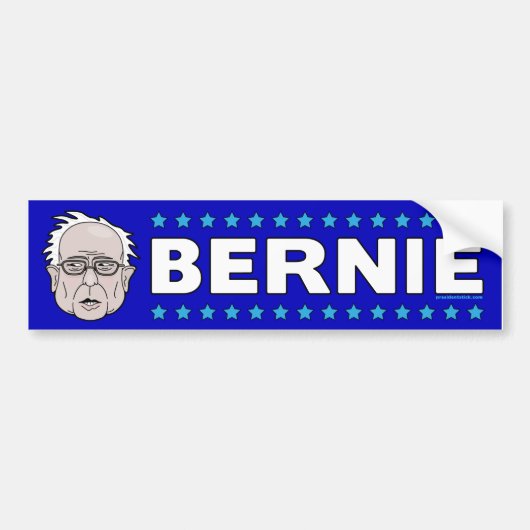 Bernie Sanders voor President Bumpersticker (Voorkant)