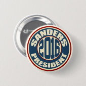 Bernie Sanders voor President in 2016 Ronde Button 5,7 Cm (Voorkant /achterkant)