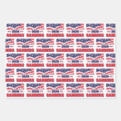 Bernie Sanders voor President in 2020 Inpakpapier Vel (Voorkant 3)