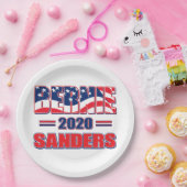 Bernie Sanders voor President in 2020 Papieren Bordje (Feest)