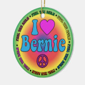 Bernie Sanders voor President Keramisch Ornament (Links)