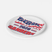 Bernie Sanders voor President Papieren Bordje (Gekanteld)