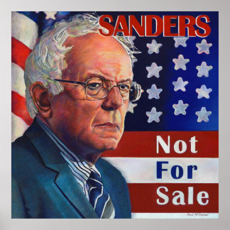 Bernie Sanders voor President Poster