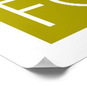 Bernie Sanders voor President Poster V1 (Hoek)