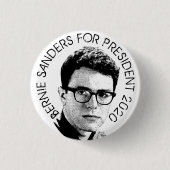 Bernie Sanders voor President Ronde Button 3,2 Cm (Voorkant)