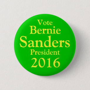 Bernie Sanders voor President Ronde Button 5,7 Cm