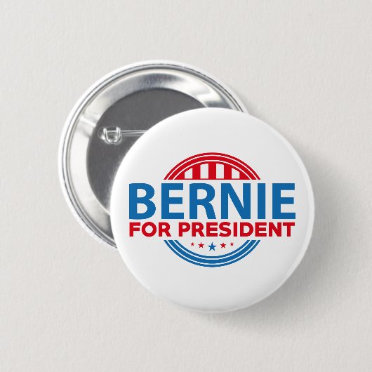 Bernie Sanders voor President Ronde Button 5,7 Cm (Voorkant /achterkant)