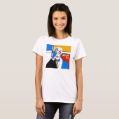Bernie Sanders voor President T-shirt (Voorkant volledig)