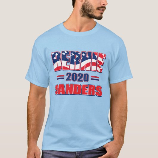 Bernie Sanders voor President T-shirt (Voorkant)