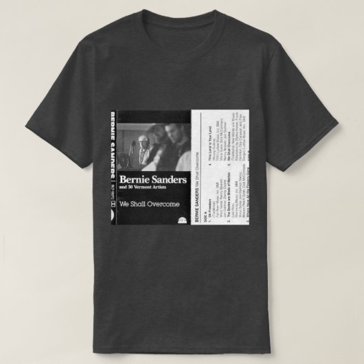 Bernie Sanders - We zullen overwinnen T-shirt (Design voorkant)