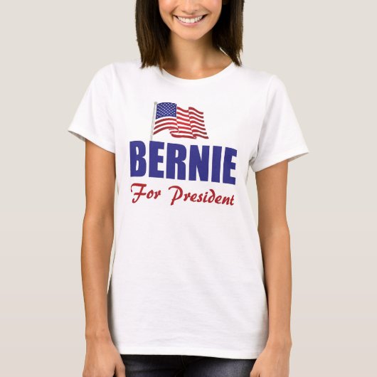 Bernie Sanders Women's Basic T-Shirt (Voorkant)