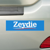 Bernie Sanders Zeydie Bumpersticker (Op auto)
