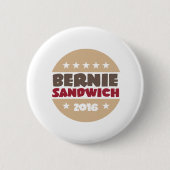 Bernie Sandwich Ronde Button 5,7 Cm (Voorkant)