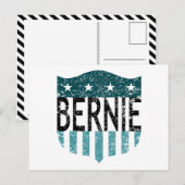 BERNIE sterren en strepen Briefkaart (Voorkant / Achterkant)