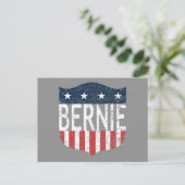 BERNIE sterren en strepen Briefkaart (Staand voorkant)