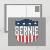 BERNIE sterren en strepen Briefkaart (Voorkant / Achterkant)