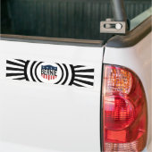 BERNIE sterren en strepen Bumpersticker (Op Truck)
