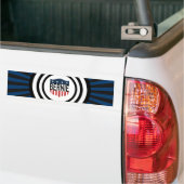 BERNIE sterren en strepen Bumpersticker (Op Truck)