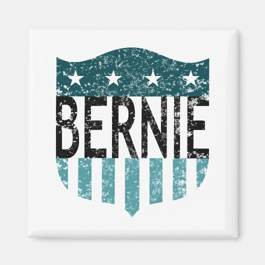 BERNIE sterren en strepen Magneet (Voorkant)