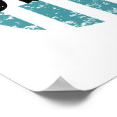 BERNIE sterren en strepen Poster (Hoek)