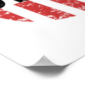 BERNIE sterren en strepen Poster (Hoek)