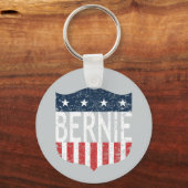 BERNIE sterren en strepen Sleutelhanger (Voorkant)
