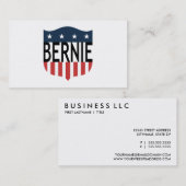 BERNIE sterren en strepen Visitekaartje (Voorkant / Achterkant)