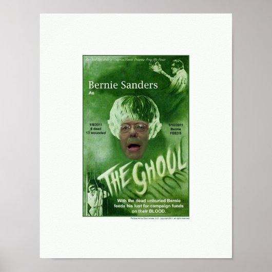 Bernie The Ghoul Poster (Voorkant)