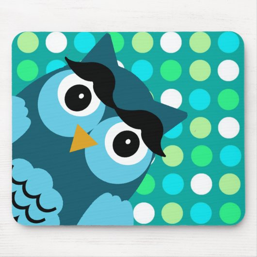Bernie the Owl Muismat (Voorkant)