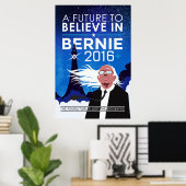 Bernie - Toekomst om in te geloven Poster (Thuiskantoor)