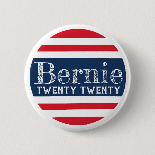 Bernie Twenty Ronde Button 5,7 Cm (Voorkant)