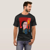 Bernie verbrandt het. Voel de Bern. Bernie Sanders T-shirt (Voorkant volledig)