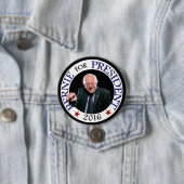 Bernie voor President 2016 Ronde Button 7,6 Cm (In situ)